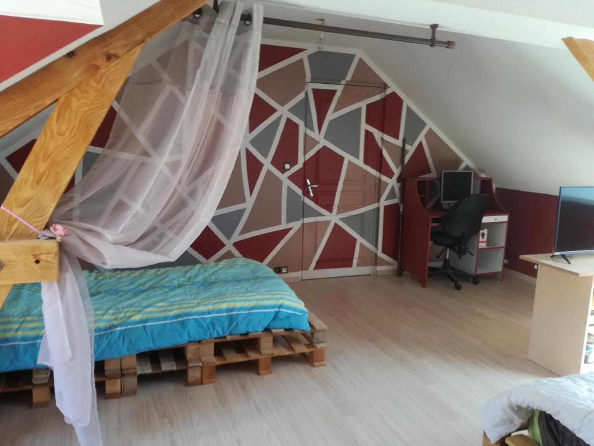 Chambre à Villemandeur Chez L'habitant Exterior foto